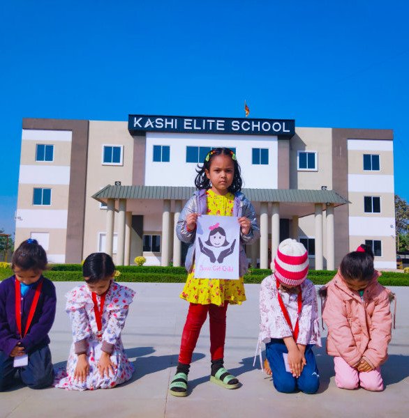 Play Acting in Kashi Elite School, Khandwa