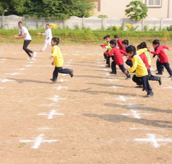 Outdoor Sports in Kashi Elite School, Khandwa